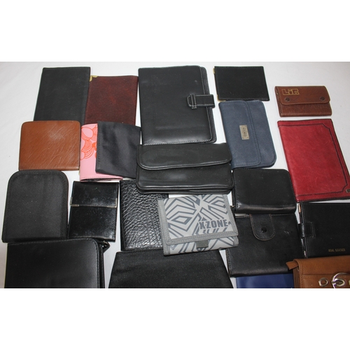 52 - BOX OF WALLETS