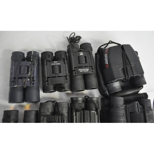 56 - 10 PAIR OF BINOCULARS