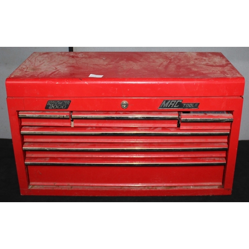 MAC TOOLS ECONOMIZER 2000 TOOL CHEST AND CONTENTS