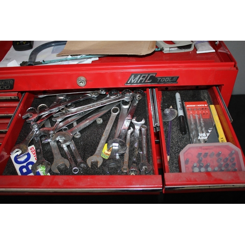 57 - MAC TOOLS ECONOMIZER 2000 TOOL CHEST AND CONTENTS