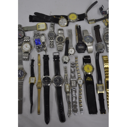 68 - TIN OF WATCHES - NOT TESTED