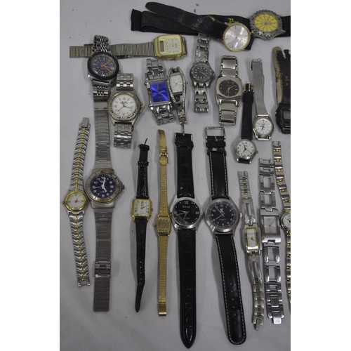 68 - TIN OF WATCHES - NOT TESTED