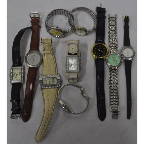 68 - TIN OF WATCHES - NOT TESTED