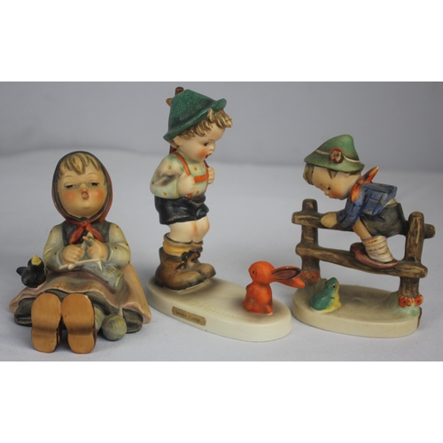 92 - 6 VARIOUS GOEBEL FIGURINES