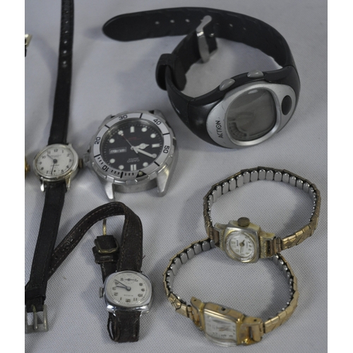 95 - SMALL BAG OF VARIOUS WATCHES - NOT TESTED