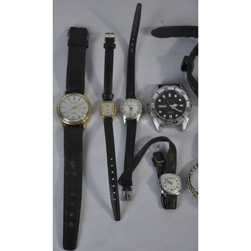 95 - SMALL BAG OF VARIOUS WATCHES - NOT TESTED