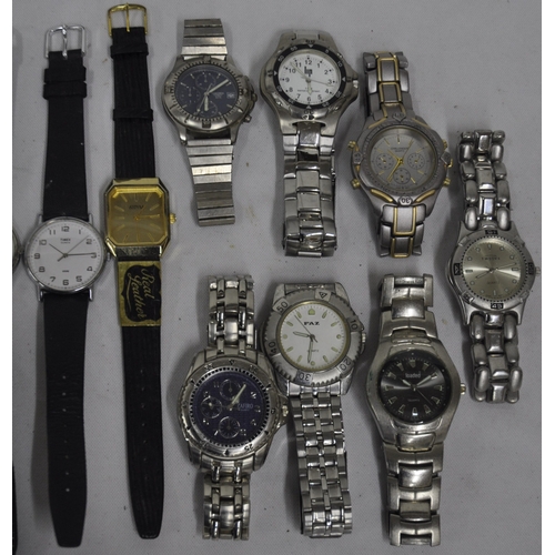 115 - VARIOUS WATCHES - NOT TESTED