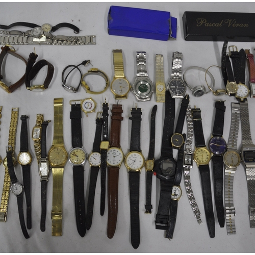 119 - BOX OF WATCHES - NOT TESTED