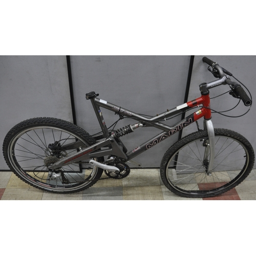 171 - 2 BIKES - X RATED AND MARIN ALPINE TRAIL - NO SEAT