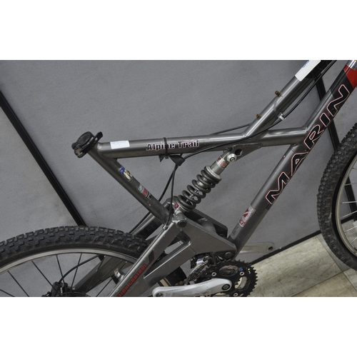 171 - 2 BIKES - X RATED AND MARIN ALPINE TRAIL - NO SEAT