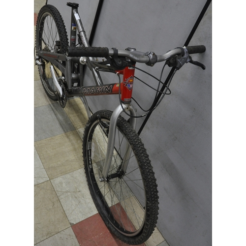 171 - 2 BIKES - X RATED AND MARIN ALPINE TRAIL - NO SEAT