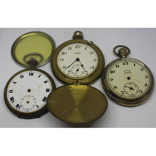 325 - 3 ANTIQUE POCKET WATCHES FOR REPAIR/SPARES