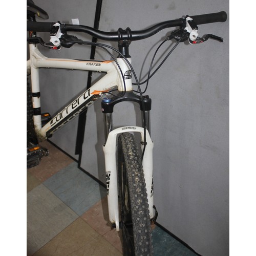 70 - CARRERA KRAKEN 27 SPEED MOUNTAIN BIKE WITH FRONT SUSPENSION AND DISC BRAKES