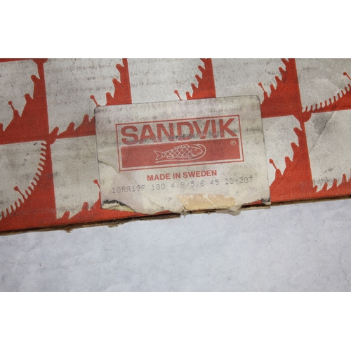 82 - 10 SANDVIK CIRCULAR SAW BLADES