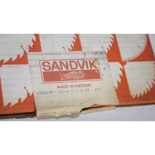 82 - 10 SANDVIK CIRCULAR SAW BLADES