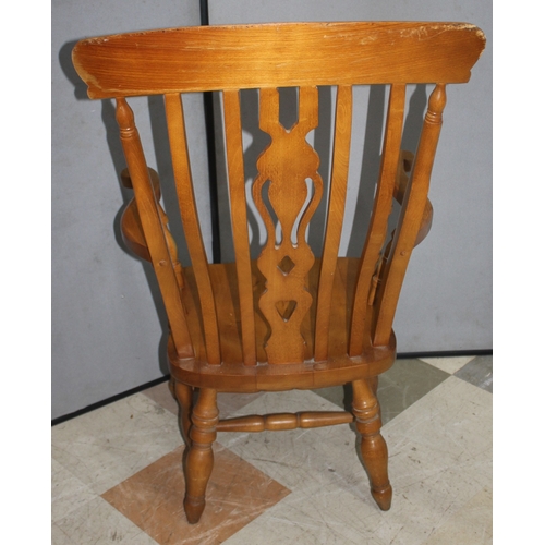 15 - MODERN WINDSOR ARMCHAIR