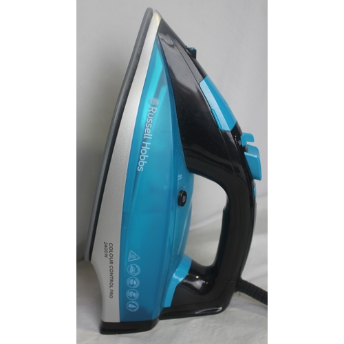 16 - RUSSELL HOBBS IRON AND STEAM CLEANER WITH ACCESSORIES