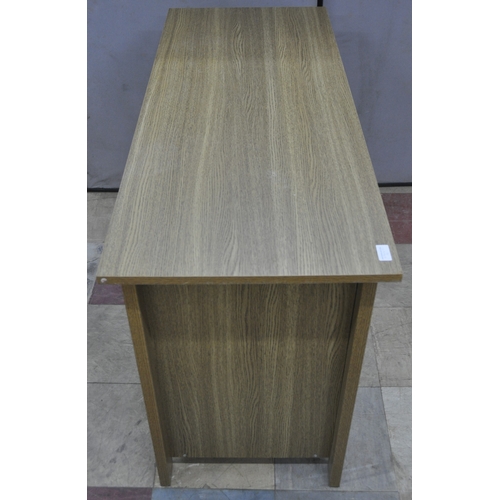 59 - SINGLE PEDESTAL DESK