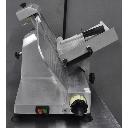 124 - BUFFALO STAINLESS STEEL MEAT SLICER