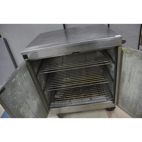 147 - PARRY STAINLESS STEEL PLATE WARMING CABINET