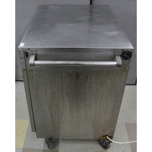 147 - PARRY STAINLESS STEEL PLATE WARMING CABINET