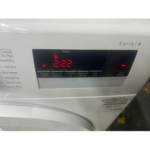 61 - BOSCH 8KG CONDENSER DRYER