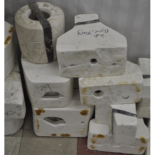 12 - 25 SLIP CASTING MOULDS FOR POTTERY