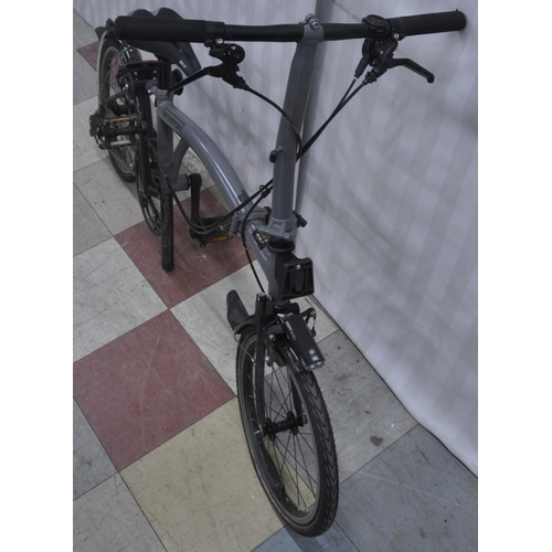 17 - BROMPTON FOLDING BIKE (B9)