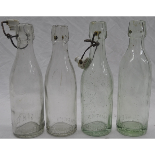 58 - VARIOUS GLASS BOTTLES