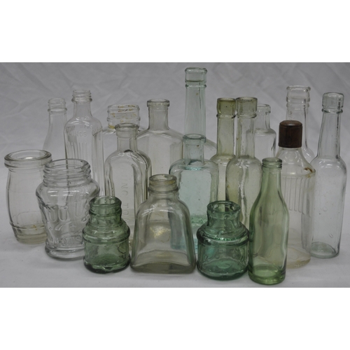 58 - VARIOUS GLASS BOTTLES