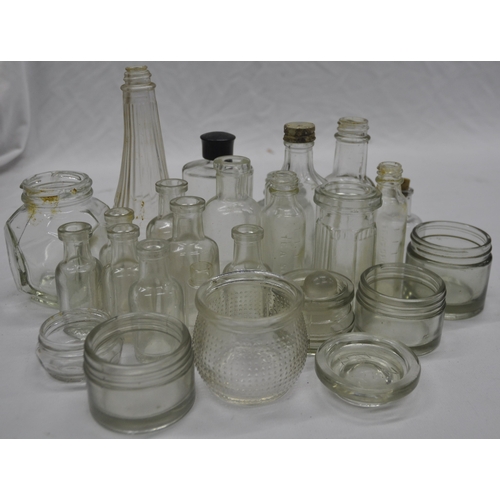 58 - VARIOUS GLASS BOTTLES