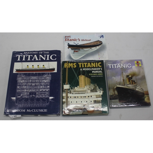 77 - ANATOMY OF THE TITANIC, HAYNES RMS TITANIC, MODELING INSTRUCTIONS FOR RMS TITANIC'S LIFEBOAT AND A M... 