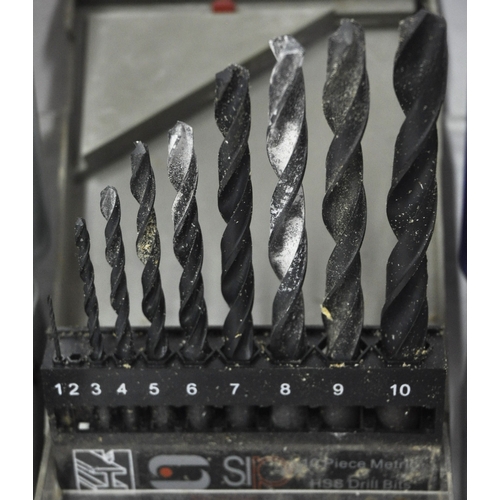 88 - 4 DRILL BIT SETS - 2 INCOMPLETE