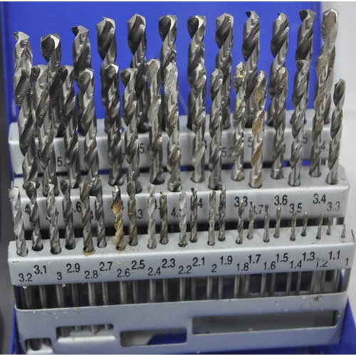 88 - 4 DRILL BIT SETS - 2 INCOMPLETE