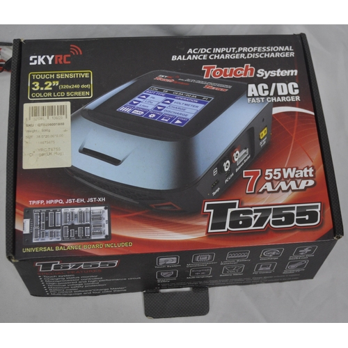 96 - SKY RC TOUCH SYSTEM T6755 AC/DC INPUT PROFESSIONAL BALANCE CHARGER, DISCHARGER