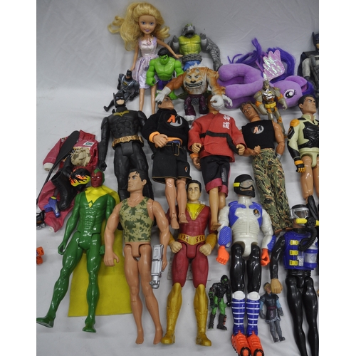 99 - BOX OF ACTION FIGURES