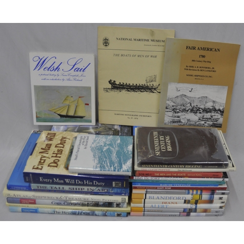 135 - BUNDLE OF NAUTICAL THEME BOOKS