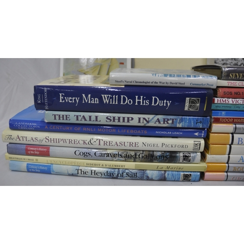 135 - BUNDLE OF NAUTICAL THEME BOOKS