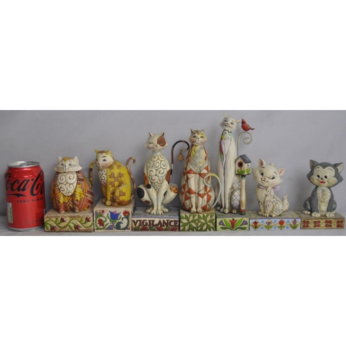 9 - 7 CAT ORNAMENTS