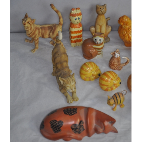 10 - VARIOUS CAT ORNAMENTS