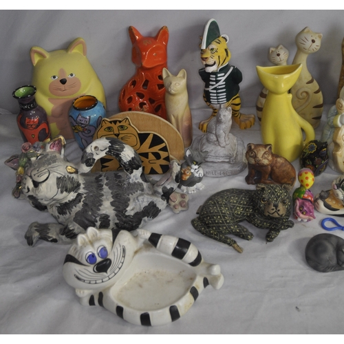 20 - VARIOUS CAT ORNAMENTS