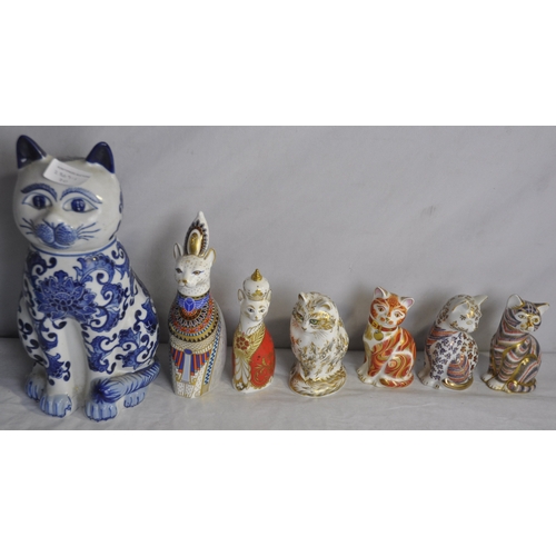 41 - 8 CAT ORNAMENTS