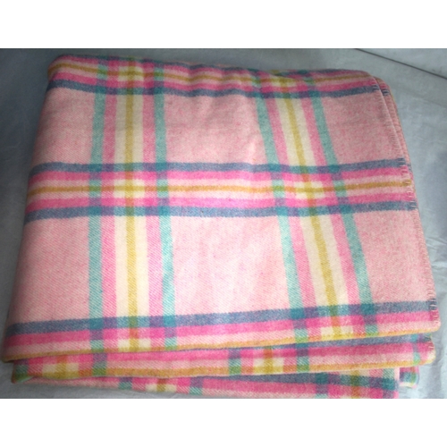 51 - 4 WOOLLEN BLANKETS