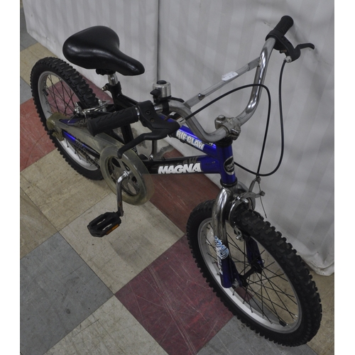 54 - 3 CHILDREN'S BIKES - BARRACUDA FS16, DISNEY AND MAGNA RIP CLAW