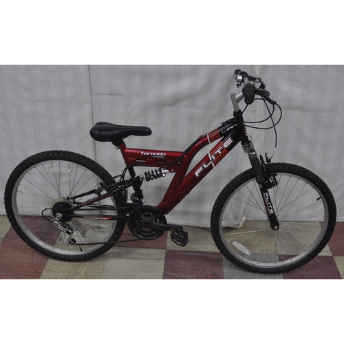 56 - 2 BIKES - APOLLO XC.26S 21 SPEED AND FLITE TORNADO 18 SPEED DUAL SUSPENSION