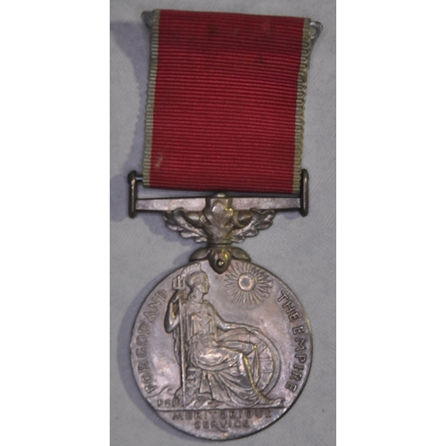 140 - BRITISH EMPIRE MEDAL AWARDED TO JOSEPH E. COLLEY COMES WITH PRESENTATION BOX