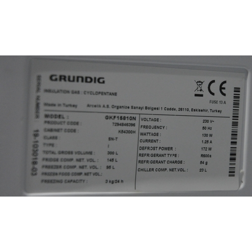 58 - GRUNDIG FRIDGE / FREEZER