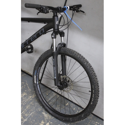 1 - CARRERA VENGEANCE 16 SPEED MOUNTAIN BIKE WITH DISC BRAKES AND FRONT SUSPENSION