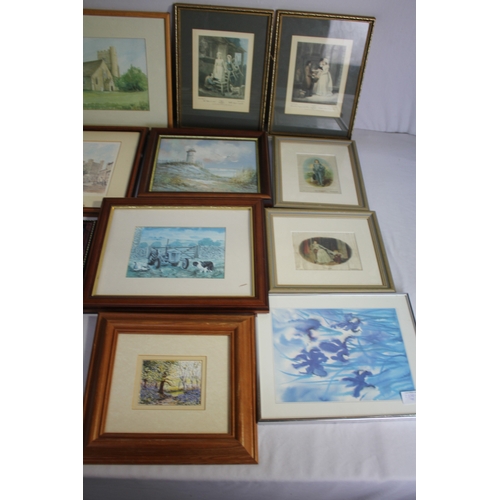 25 - VARIOUS FRAMED PICTURES