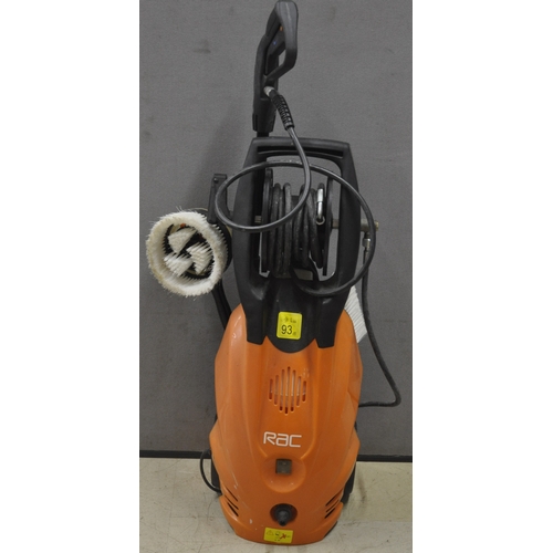 163 - RAC PRESSURE WASHER AND RAC WET AND DRY CAR VACUUM
